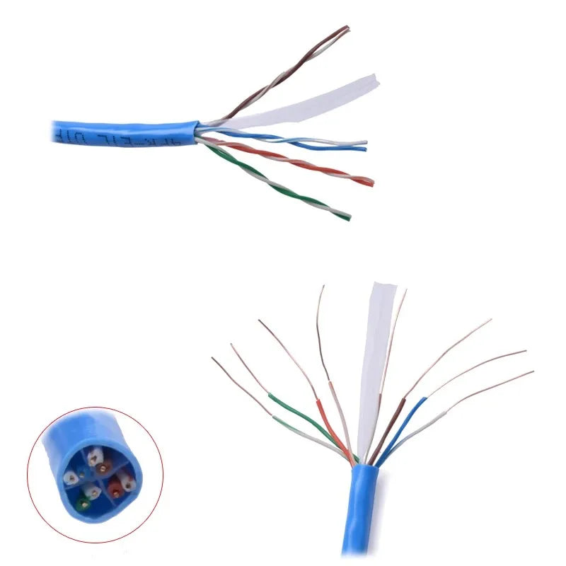 Network Connection Cable Category 6 Ethernet CART6 Suitable Router Zpaxo