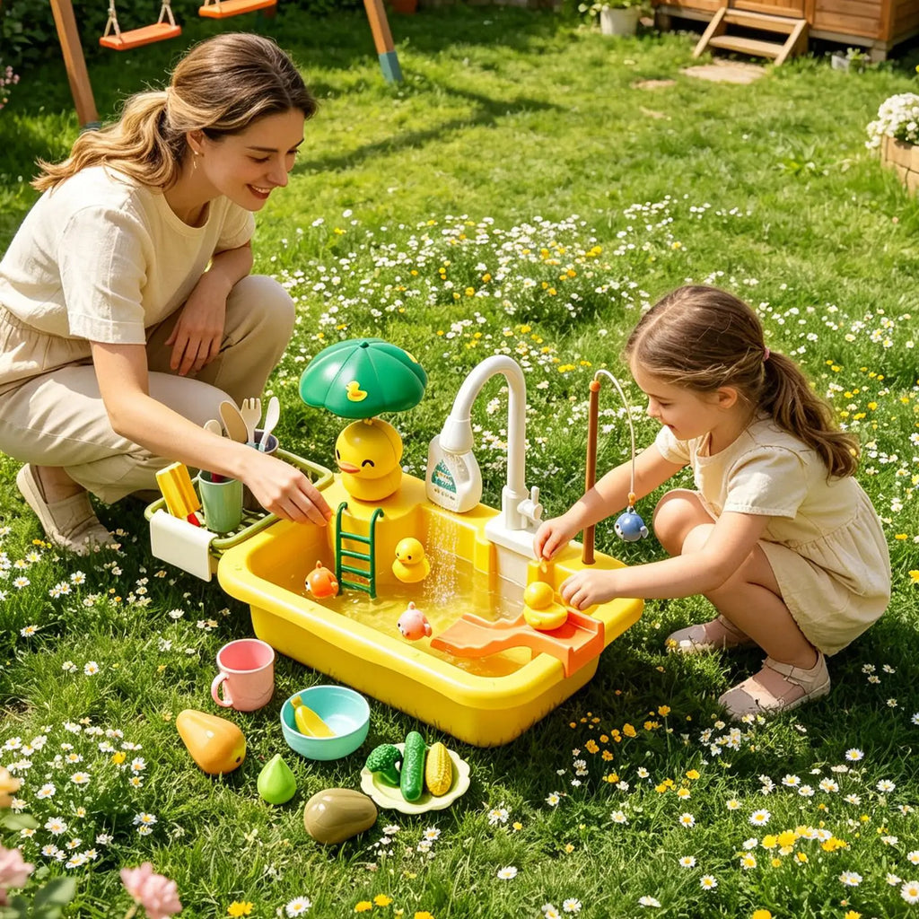 Water Table Backyard Pool Toys Water Play Table With Pump For Boys Girls Preschoolers Backyard Patio Beach Camping Daycare Home Zpaxo