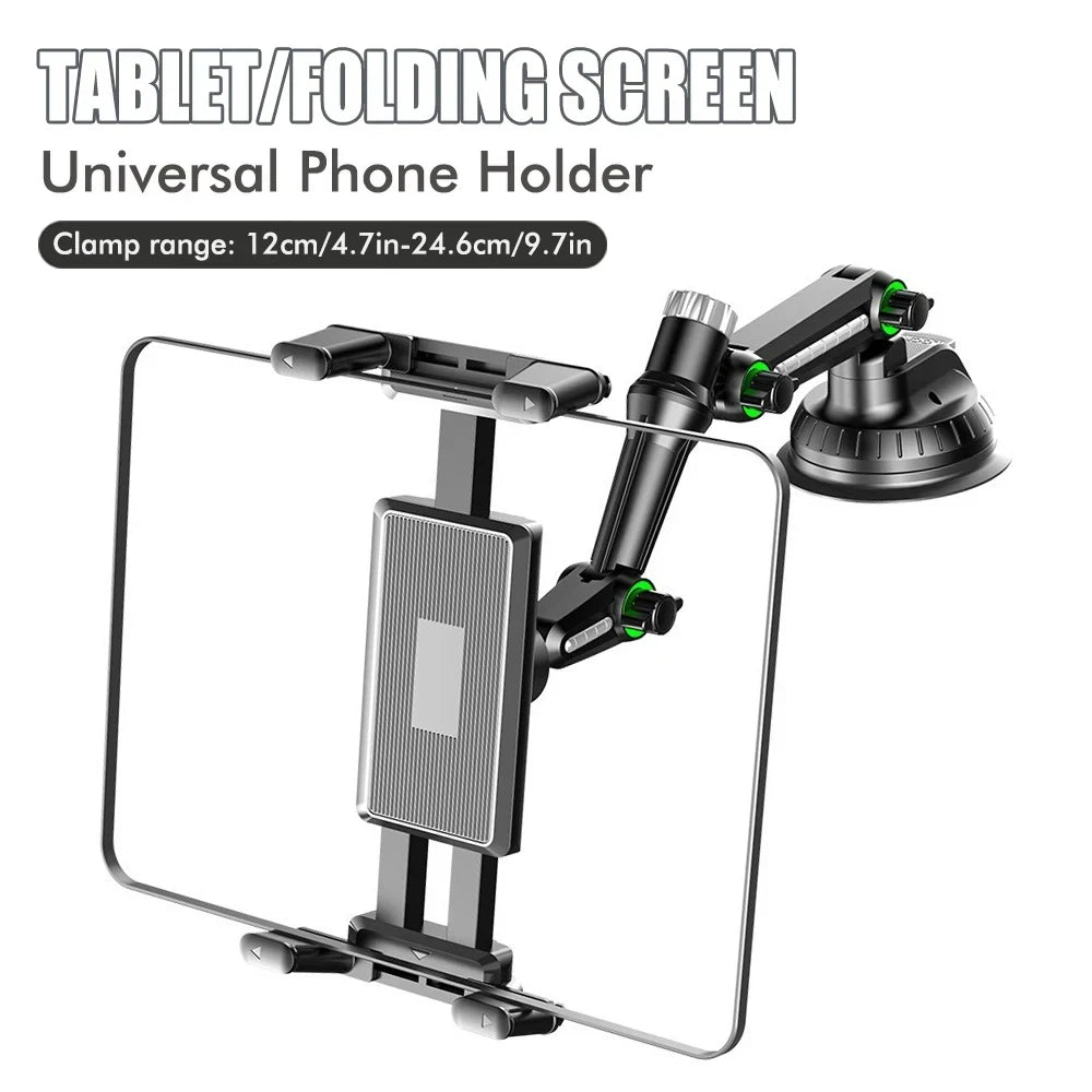 Car Tablet Folding Screen Universal Phone Holder 1260 Degree