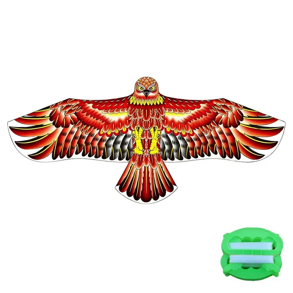 1.1M Eagle Hawk Kite Bird Scarer – Garden Bird Repellent Bird Scarer Kite Zpaxo Red