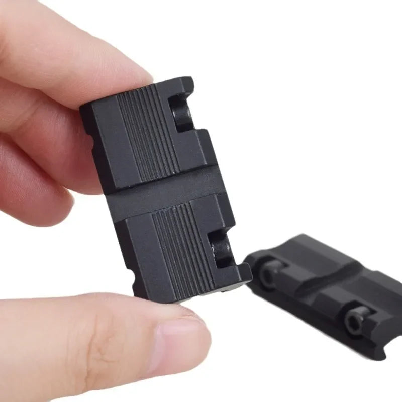 Picatinny to 11mm Dovetail Adapter – CNC Aluminum Mount (2-Pack)