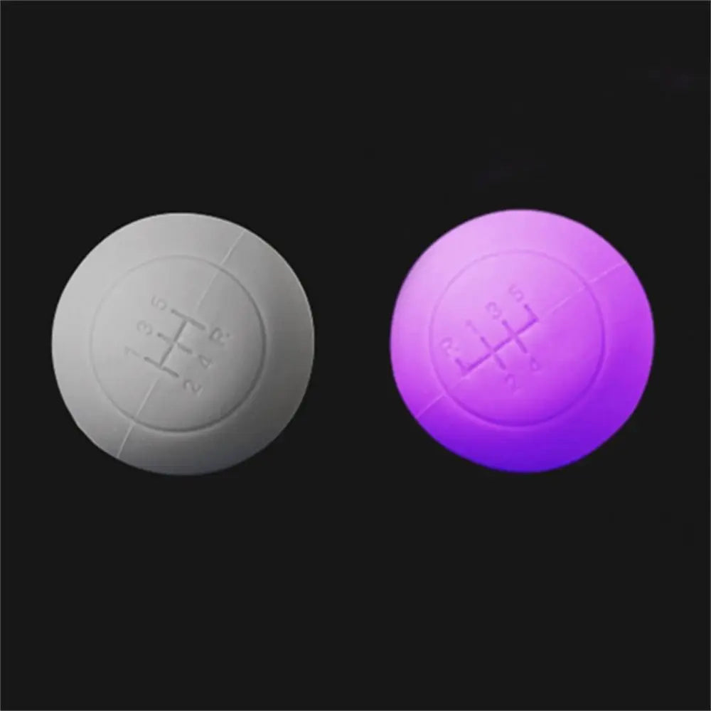 Soft Automatic 5 Gear Manual Silicone Stick Lever Shell Shift Knob Zpaxo