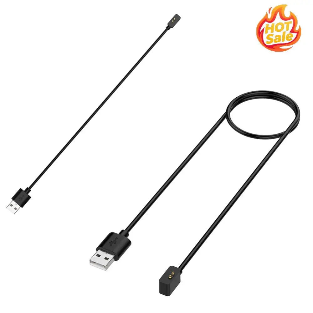 Magnetic Smart Bracelet Charging Cable Anti-Interference USB Replacement Charger Cord 2 Pin Charging Cord for Redmi Watch3 Lite Zpaxo