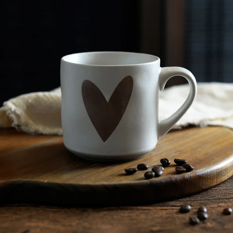 Kawaii Couple Love Mug – Ceramic Coffee Cup Birthday Gift Ceramic Coffee Mug Zpaxo