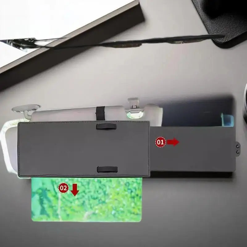 Car Sunvisor Extension Shield Anti Reflection Sunshade Front Windows Zpaxo