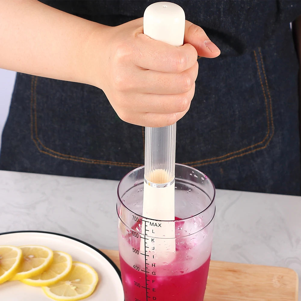 Cocktail Muddler Ice Fruit Crusher Drink Mojito Cocktail Juice Mixing Stirring Home Bar Tool Zpaxo