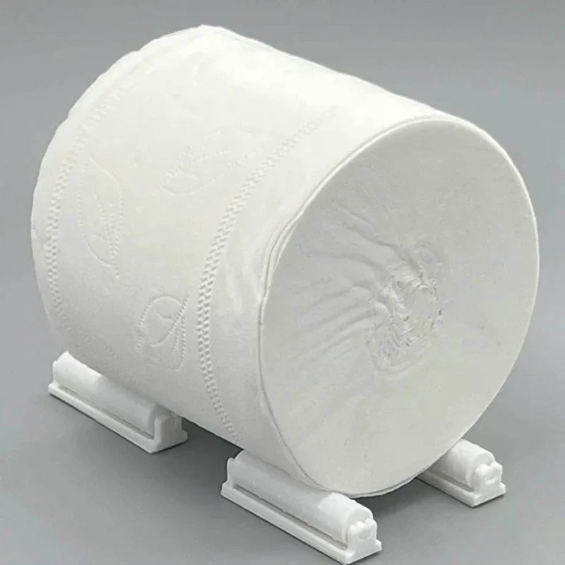 4/8PCS Toilet Paper Roller Holder Towel Plastic Roll Box Metal Replacement Rod Roller Outdoor Travel Zpaxo