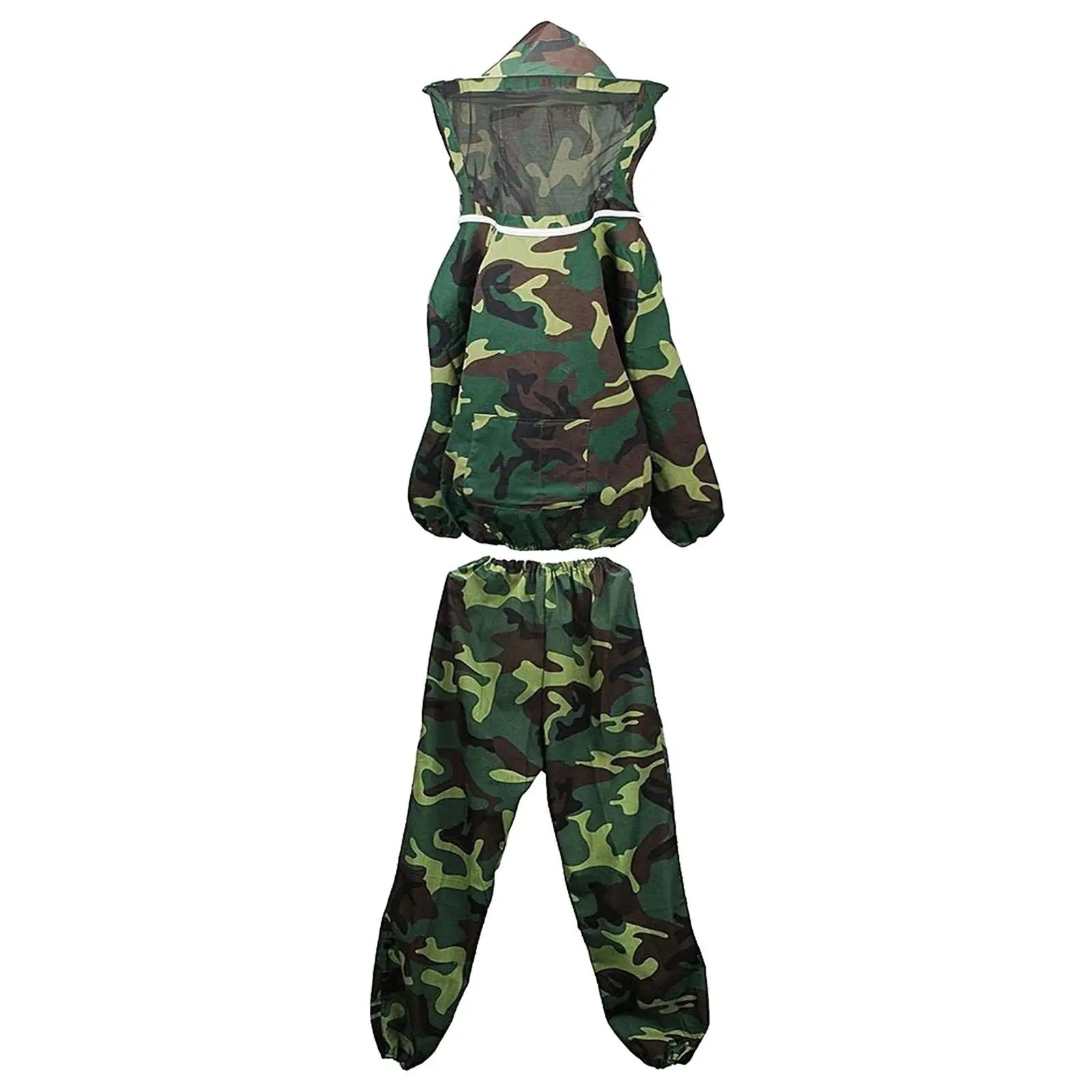 Bee Keeping Suit Full Protection Breathable Polyester Equipment Coverall for Beekeeper Accessories and Materials Zpaxo