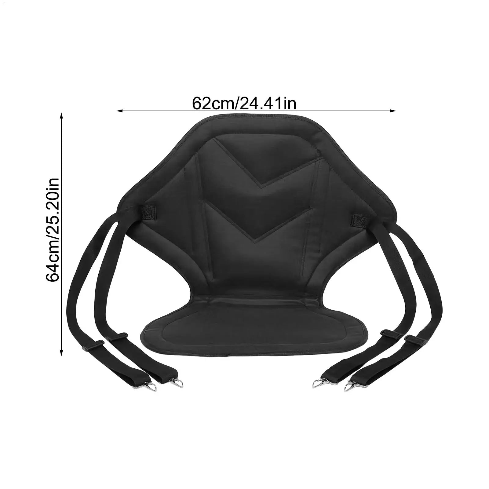 Kayak Seat Replacement Padded Adjustable Backrest Comfortable Seating