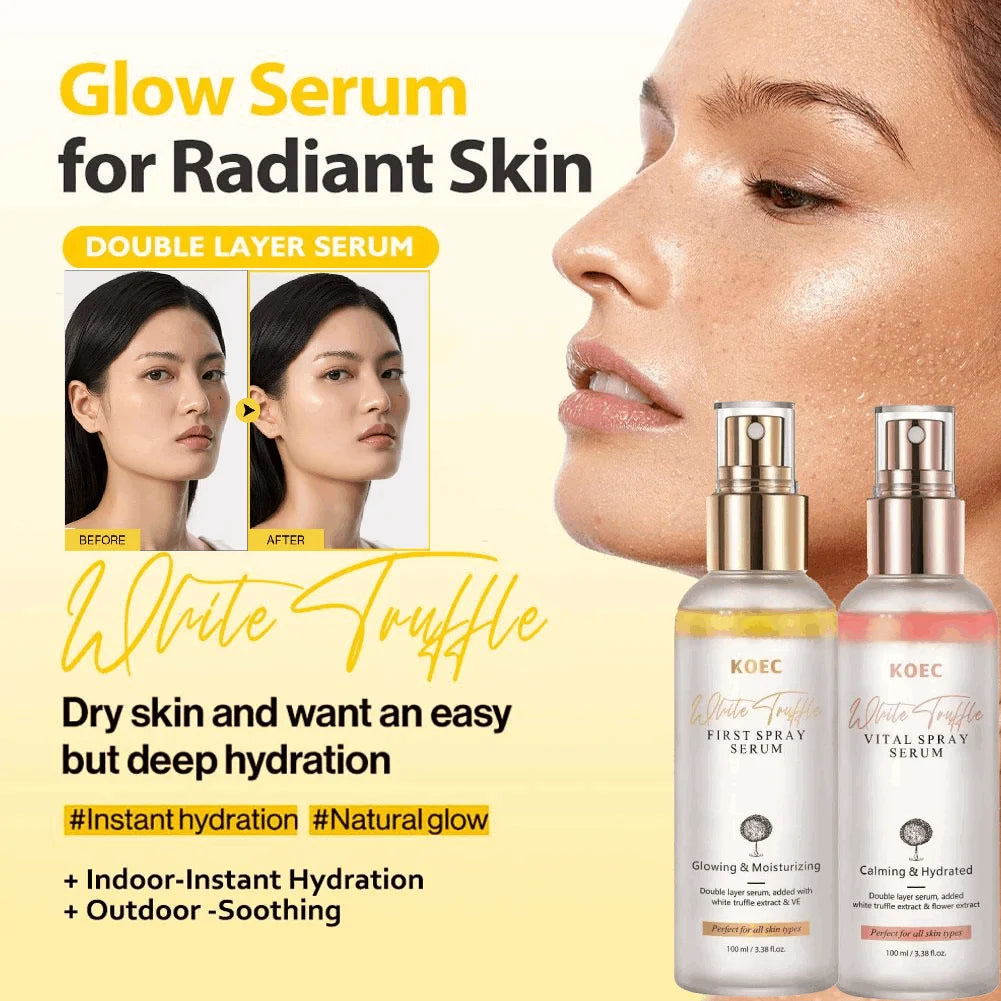 White Truffle Hydrating Face Mist – Pore & Oil Control Spray Hydrating Face Mist Zpaxo