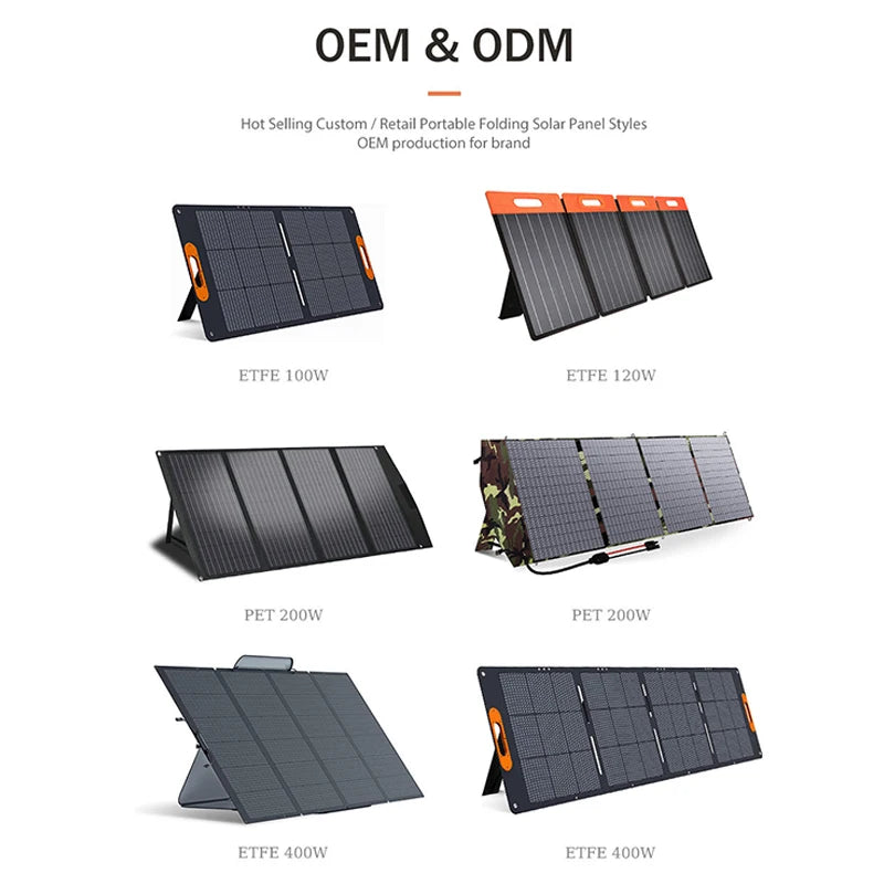 100W Solar Panels Portable Charger 19 6V 8 88A Adjustable Bracket