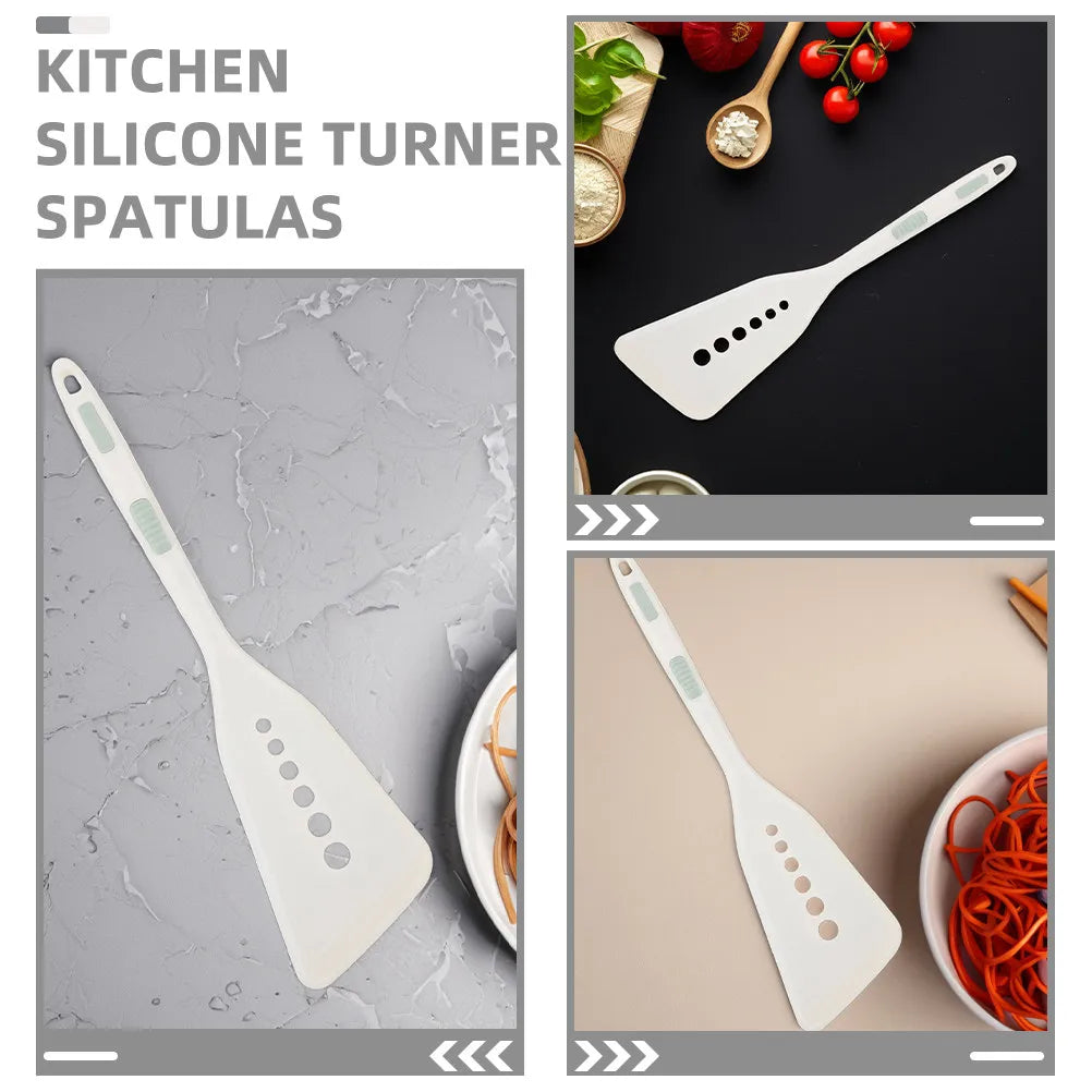 Silicone Turner Spatula Heat Resistant Nonstick Cooking Utensil