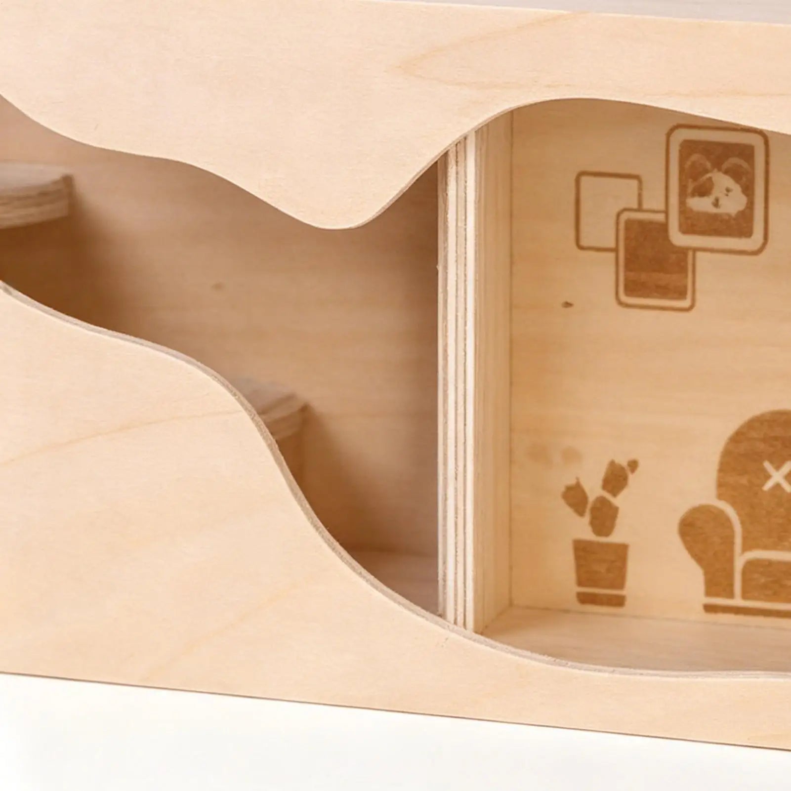 Hamster House Pet Tunnel Enrichment Toys Mouse Toy Enclosure Climbing