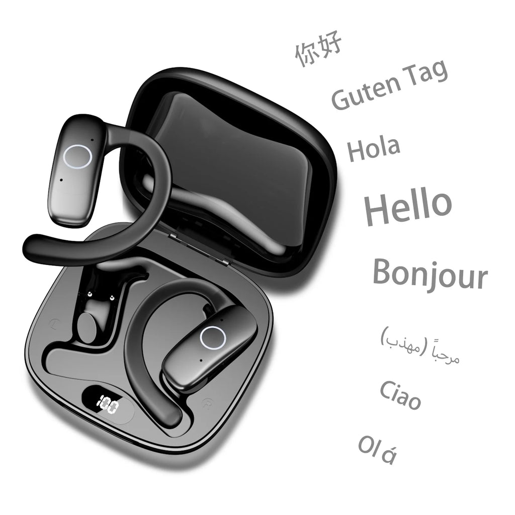 Bluetooth 5 4 Wireless Translation Headphone Multi Languages Business