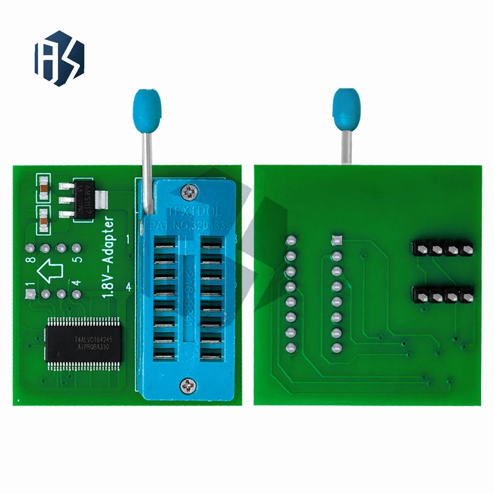 1 8V Adapter Iphone Motherboard SPI Flash SOP8 DIP8 W25 MX25 Use Zpaxo