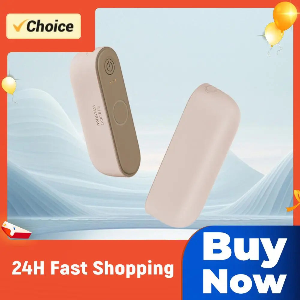 2 in 1 Magnetic Hand Warmer Electric Hand Warmer 3 Temp Setting Mini Hand Warmer Heater Split Pocket Heater for Indoor Outdoor Zpaxo