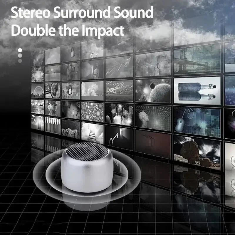 Multi-functional Bluetooth Speaker Mini Outdoor Subwoofer Portable 3D Stereo Surround Lound Speaker Music Player For iPhone iPad Zpaxo