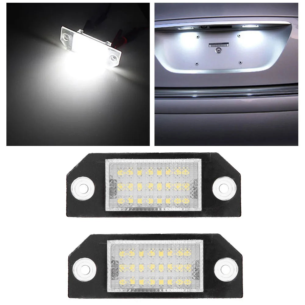 24 LED Beads License Plate Light Lamp C MAX Focus MK2