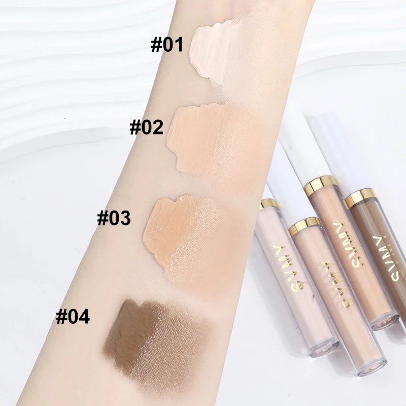 Waterproof Liquid Concealer Foundation Cream Matte High Coverage Oil Control Moisturizing Concealer Professional Face Makeup Zpaxo