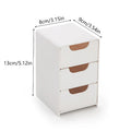 Simple 3-layer Drawer Desktop Mini Storage Box Multi-function Jewelry