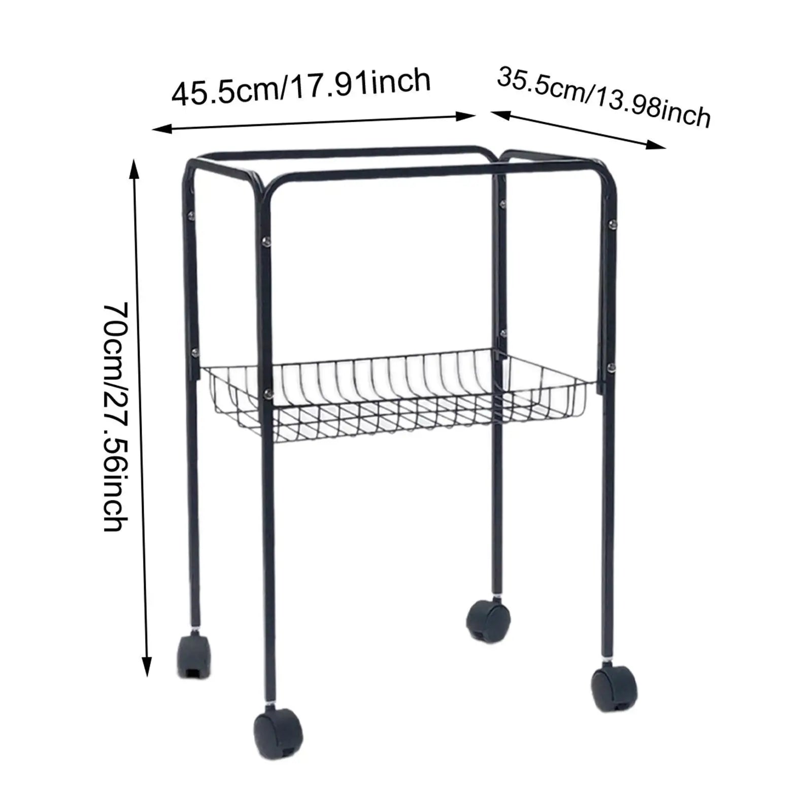 Bird Cage Stand Multifunctional Practical Vanity Tray Bathroom Side Zpaxo