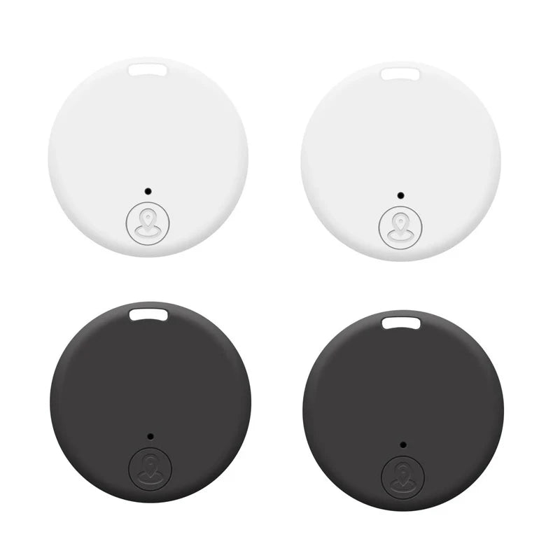 Bluetooth 5 0 Mini GPS Tracker Anti-lost Device Pet Kid Wallet Bag Zpaxo 2 Black 2 White