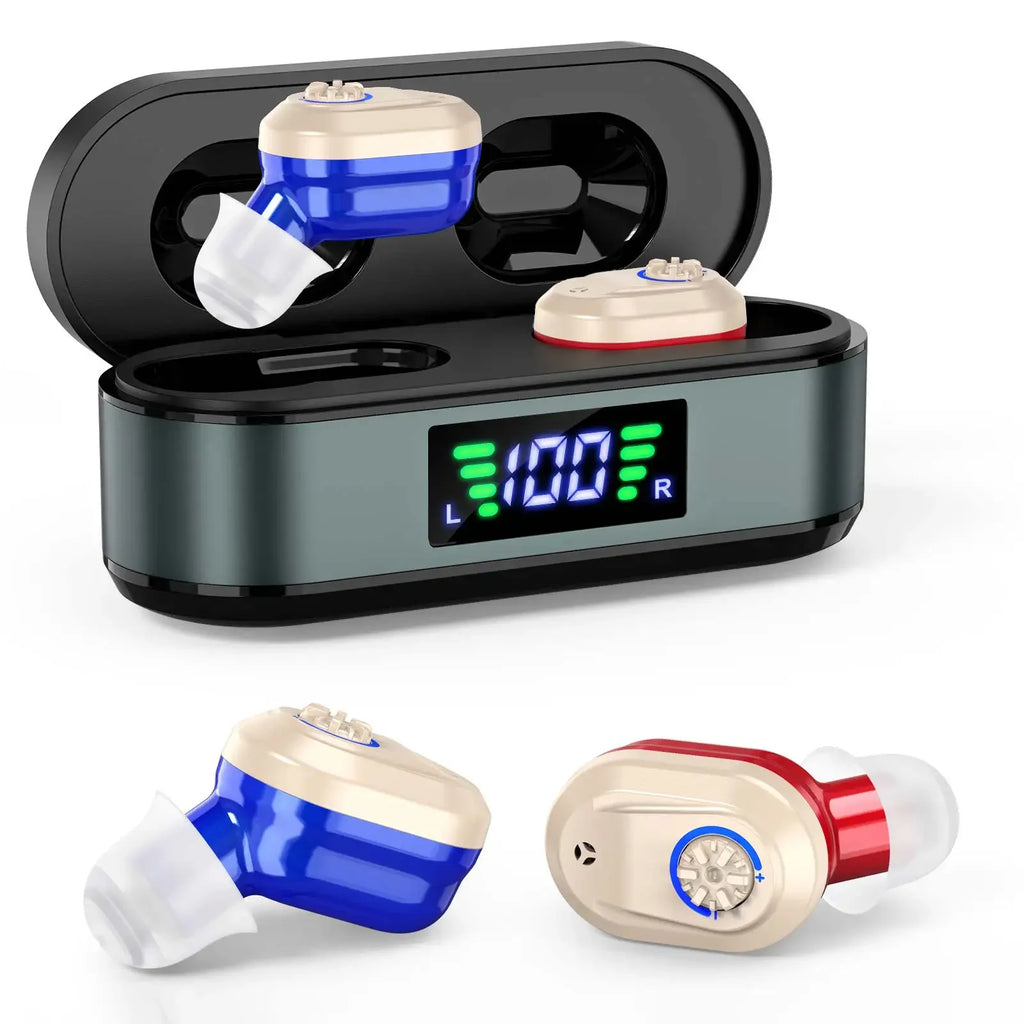 Hearing Amplifiers Earbud Digital In-ear Enhancer Sound Voice