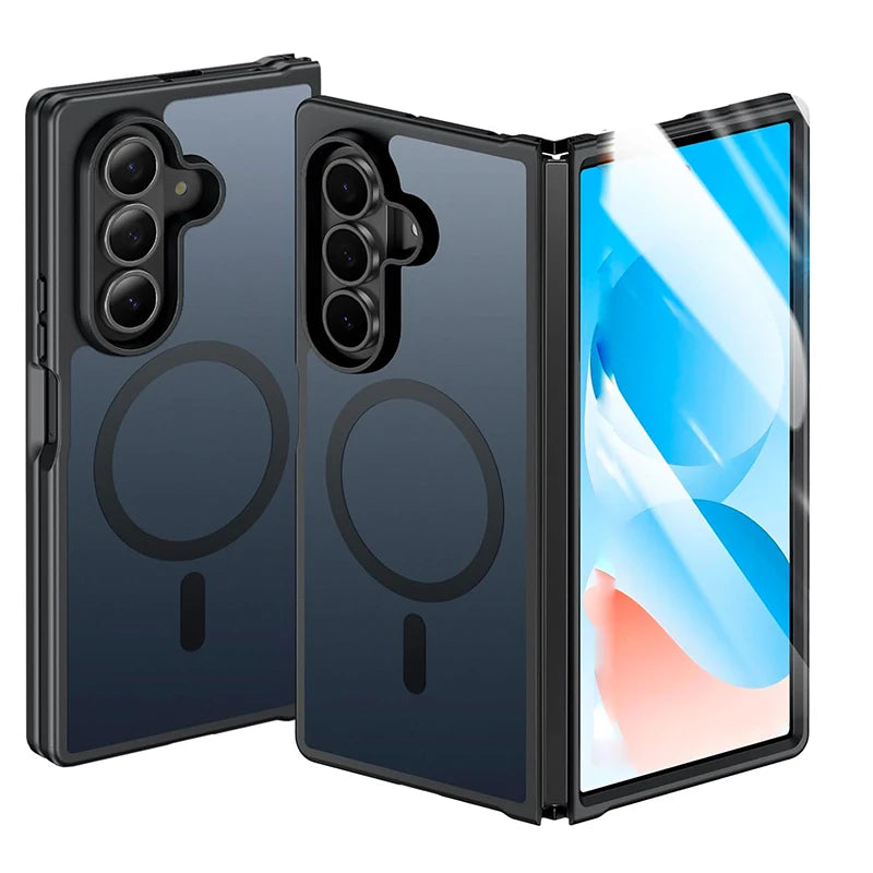UYUXIO Magnetic Wireless Charging Mobile Phone Case Samsung Galaxy Z