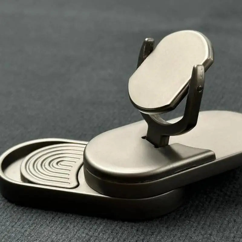 Fidget Slider Magnetic Metal Spinner Toy Portable Push Card Slider Sensory Spinner For Home Travel School Zpaxo