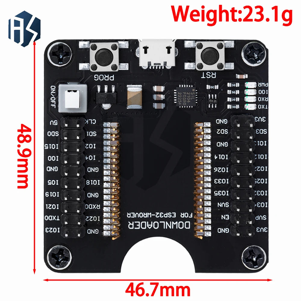 ESP8266 ESP32 Universal Firmware Flashing Fixture Tool Programmer Zpaxo