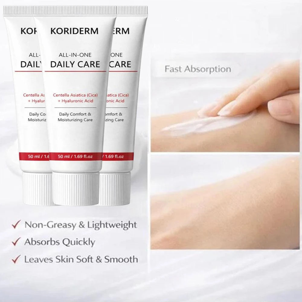 Centella Asiatica Face Cream Hyaluronic Acid Moisturizer Nourish Dry Skin Smoothing Rejuvenation Strengthen Barrier Skin Care Zpaxo