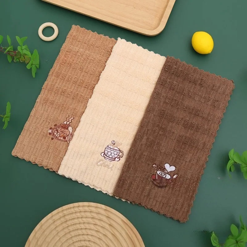 Random Household Cleaning Cloth Square Kitchen Towel Suitable