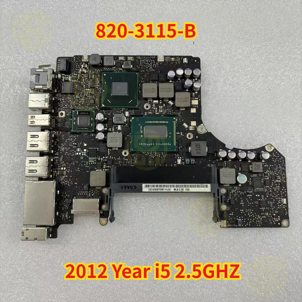 820-3115-B Macbook Laptop Motherboard A1278 I5 2 5GHz Logic Board