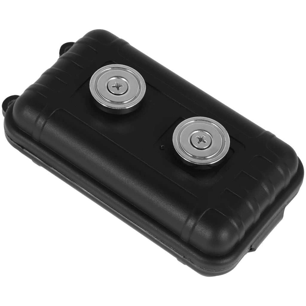Stash Car Key Box Creative Magnetic Key Cases Portable Hide Key Holder Safe Emergency Anti-Rust Key Holder For Home Secret Box Zpaxo A