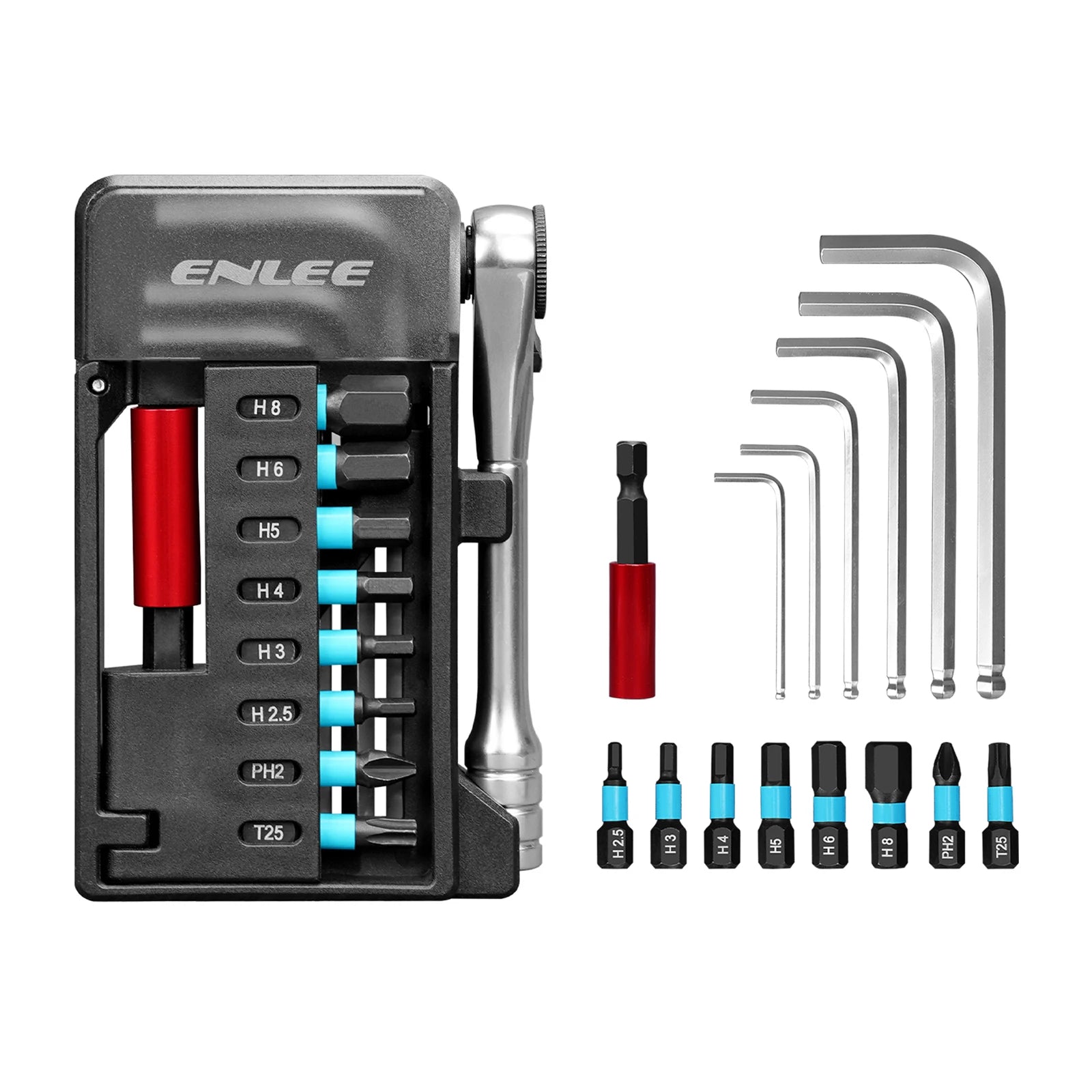 Compact Bicycle Repair Tool Rust Proof Folding Bike Screwdriver
