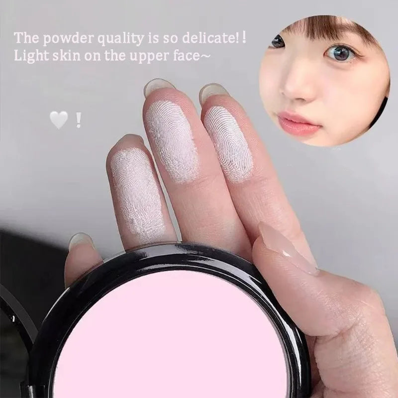 Transparent White Pressed Powder Oil Control Silky Soft Focus