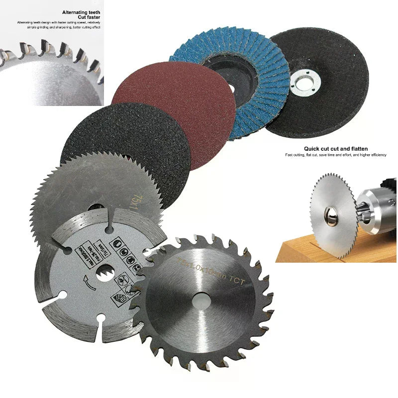 Tile Wood Metal Cutting Disc Hole Angle Circular Saw Blade Sander Zpaxo Default Title