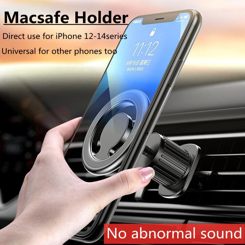 Magnetic Car Phone Holder Stand Air Vent Mount Strong Magnet Metal Zpaxo