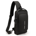 Multifunctional Bags Men Designer Anti-theft USB Shoulder Bag