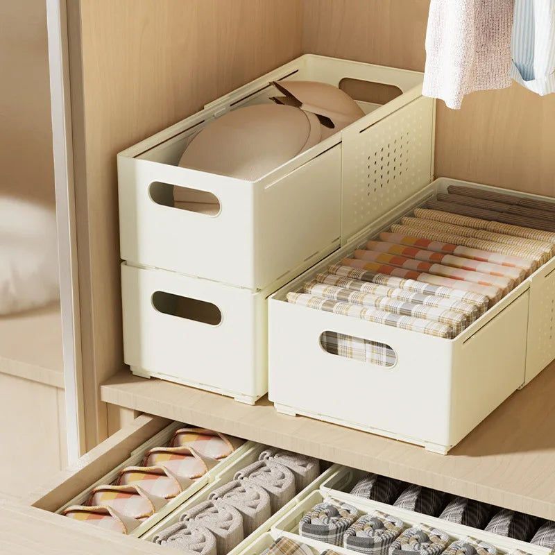 Retractable Living Room Storage Cabinets and Shelving Toys Storage Box Storage Organizer Drawers Waterproof Underwear Basket Zpaxo