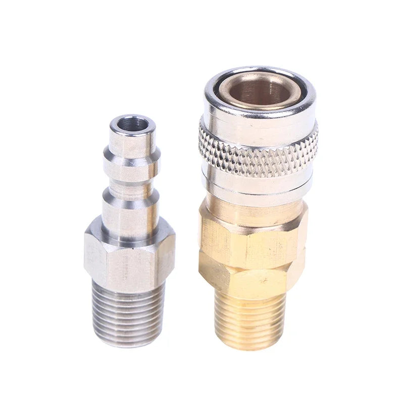 PFULTR 1/8 NPT Thread American System Foster Quick Disconnect Coupler Male Plug 22-2 Or 23-2 Female Coupler 2202, 2302 Zpaxo