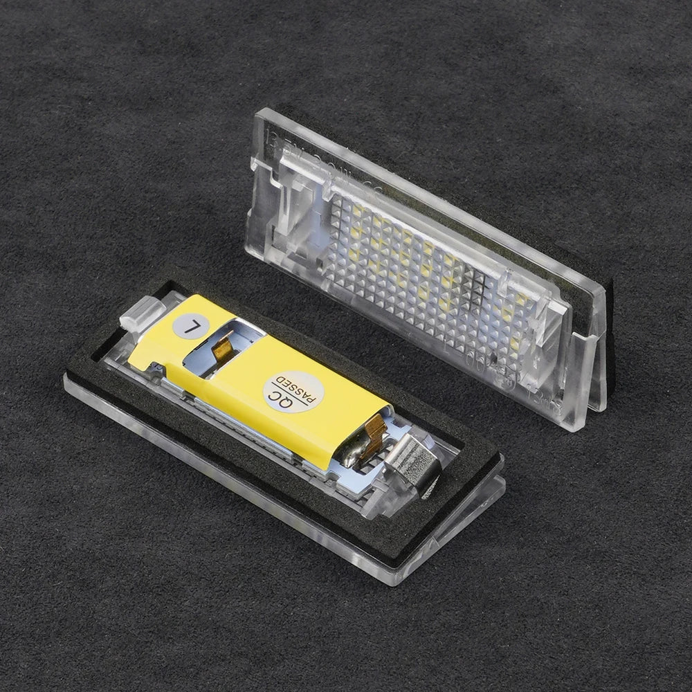 2x Error Free LED Number License Plate Light For BMW E39 5D 5 Door Wagon Touring Zpaxo