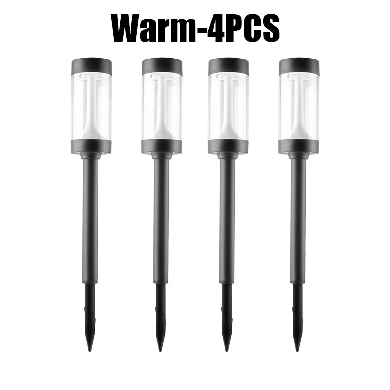 Solar Powered Lawn Light Garden Landscape Patio Decorative Mood Lamp Zpaxo Warm 4PCS