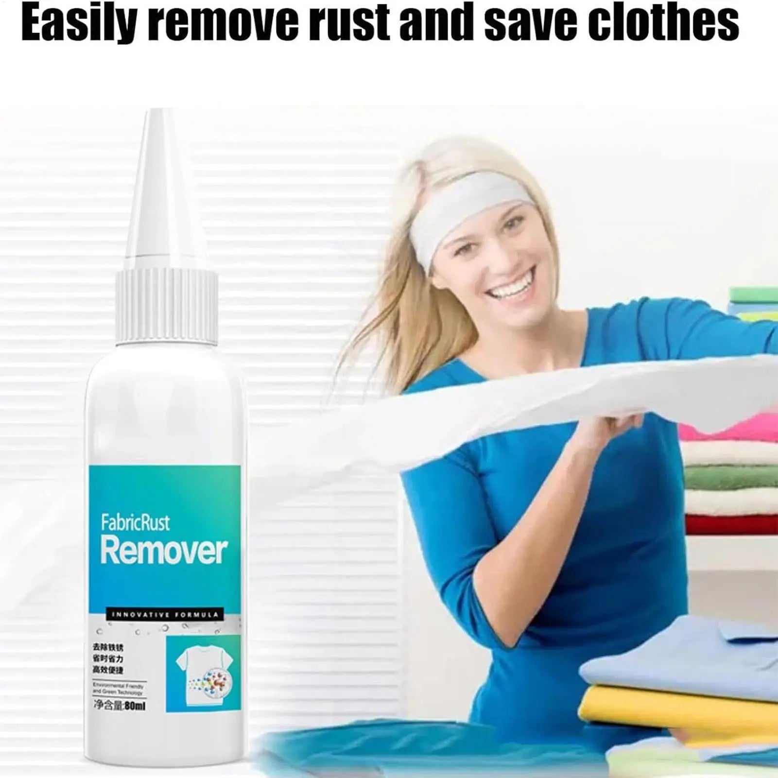 Fabric Rust Remover Multi Cleaner Fast Powerful Instant Eraser