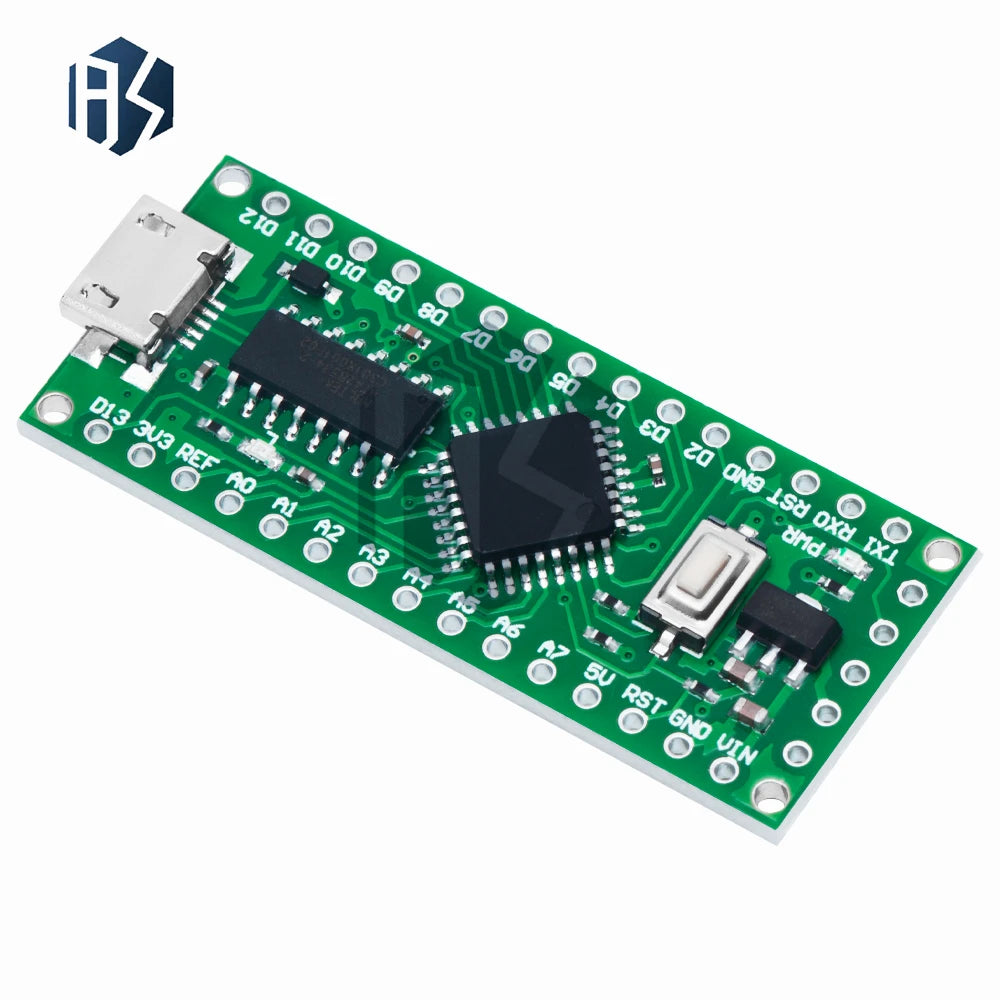 LGT8F328P-LQFP32 MiniEVB Development Board with Type-C and Micro USB - Compatible with ATMEGA328 Nano V3.0, CH9340C, HT42B534-1 Zpaxo