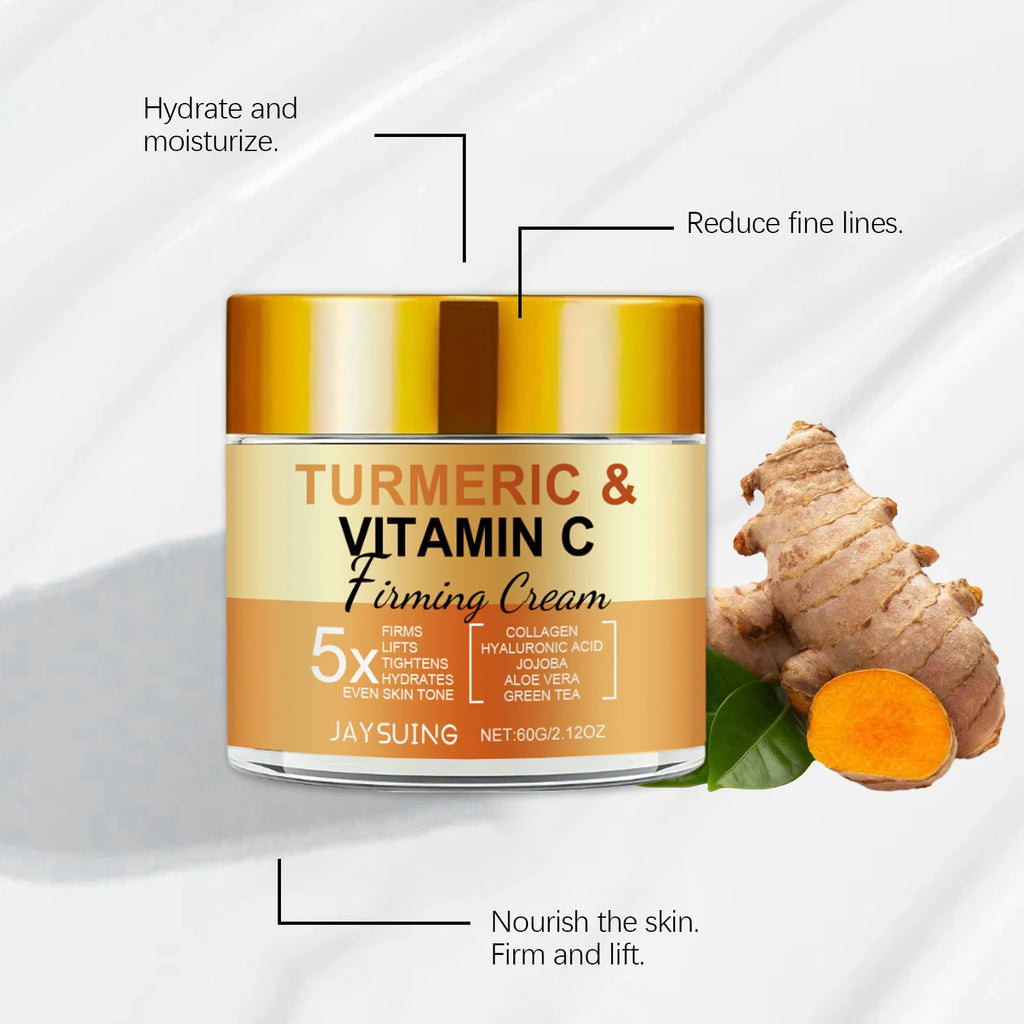 Turmeric Vitamin C Firming Face Cream – Anti-Aging 60g Anti-Aging Face Cream Zpaxo