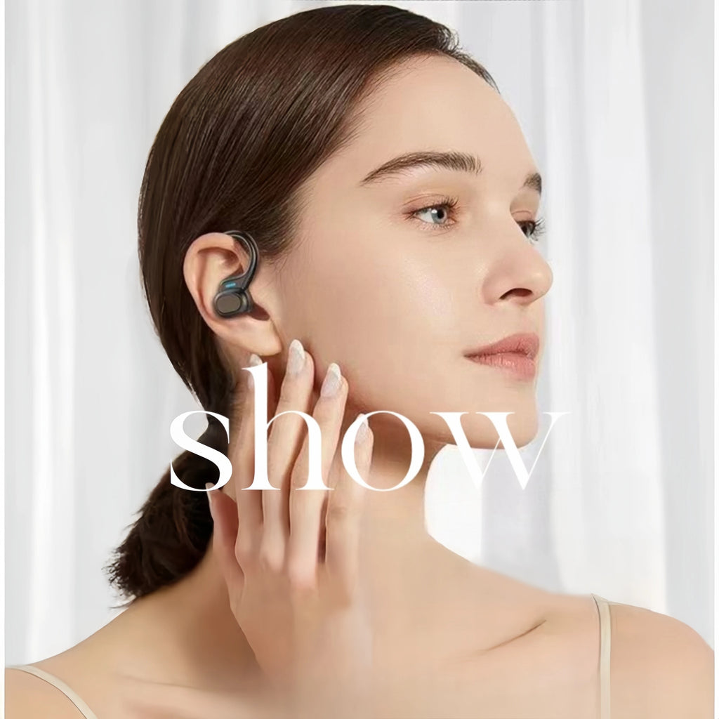 Wireless Open Headphones Ear-mounted Design In-ear Earplugs 36H