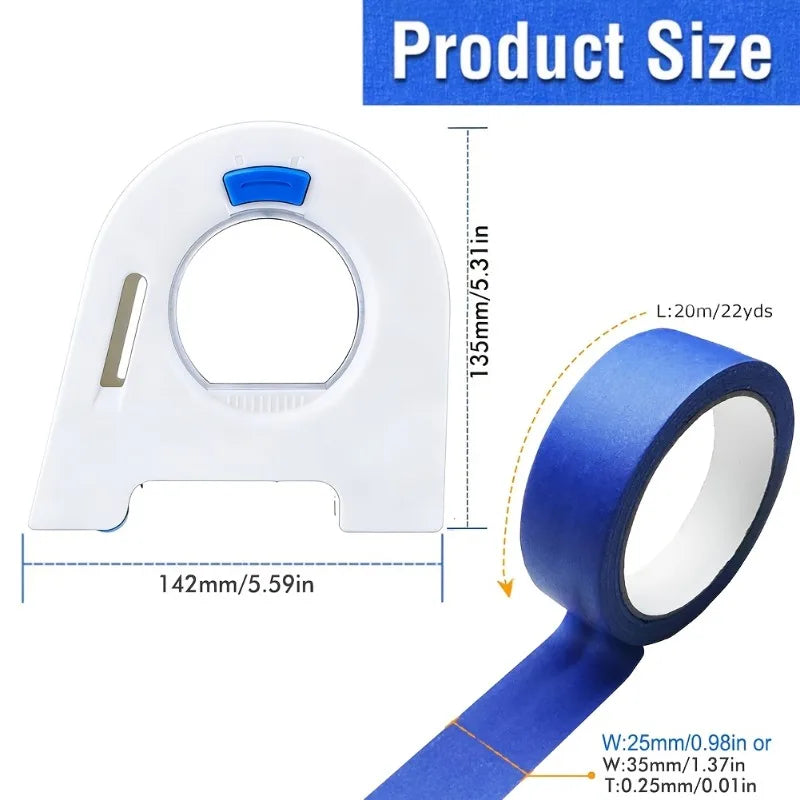 Heavy-duty Tape Dispenser Durable PVC Construction Crafts Renovation