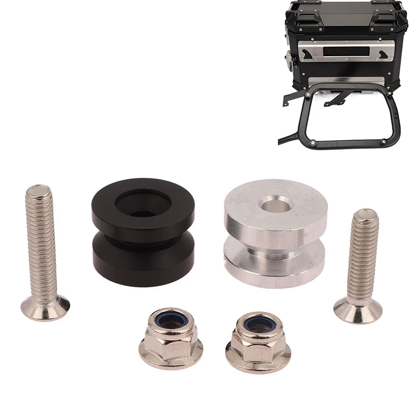 Motorcycle Luggage Rack 4Pcs – Top Case & Side Box Brackets