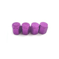 Aluminum Hex Tire Valve Stem Caps – Set of 4, Universal Fit